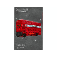 3D Crystal Puzzle - London Bus