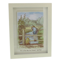 Disney Classic Pooh Wall Plaque By Widdop And Co - Fine Day For Friends