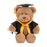 With Heart Graduation Bear With Scroll - Large