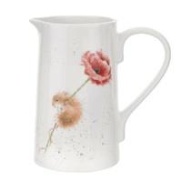 Royal Worcester Wrendale Jug - Poppy