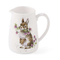 Royal Worcester Wrendale Posy Jug - Head Clover Heels