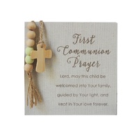 First Communion Prayer Plaque