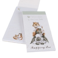 Wrendale Designs Shopping Pad - Piggy In The Middle